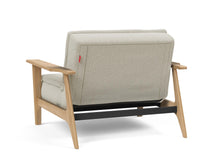 Load image into Gallery viewer, Innovation Living Dublexo Frej Lacqured Oak Sleeper Chair