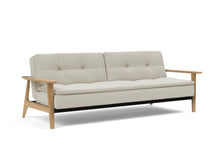 Load image into Gallery viewer, Innovation Living Dublexo Frej Lacqured Oak Sleeper Sofa Bed