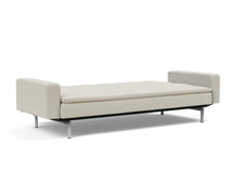 Load image into Gallery viewer, Innovation Living Dublexo Stainless Steel with Arms Sleeper Sofa Bed