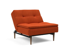 Load image into Gallery viewer, Innovation Living Dublexo Chair Dark Wood Sleeper Chair