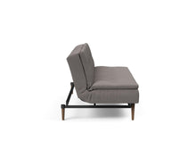 Load image into Gallery viewer, Innovation Living Dublexo Dark Wood Sleeper Sofa Bed
