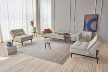 Load image into Gallery viewer, Innovation Living Dublexo Dark Wood with Arms Sleeper Sofa Bed