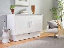 Load image into Gallery viewer, White Madrid Staged creden zzz cabinet bed