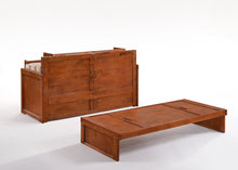 Load image into Gallery viewer, Night and Day Murphy Cube Cabinet Bed MUR-CUB-QEN