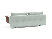 Load image into Gallery viewer, Innovation Living Recast Plus with Walnut Arms Sleeper Sofa Bed