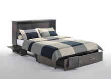 Load image into Gallery viewer, Night and Day Sagebrush Murphy Cabinet Bed MUR-SAGB-QEN