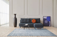 Load image into Gallery viewer, Innovation Living Supremax D.E.L. Chrome Sleeper Sofa Bed