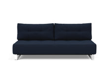 Load image into Gallery viewer, Innovation Living Supremax D.E.L. Chrome Sleeper Sofa Bed