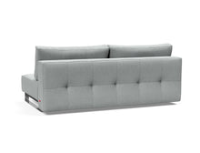 Load image into Gallery viewer, Innovation Living Supremax D.E.L. Chrome Sleeper Sofa Bed