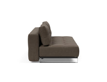 Load image into Gallery viewer, Innovation Living Supremax D.E.L. Chrome Sleeper Sofa Bed