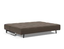 Load image into Gallery viewer, Innovation Living Supremax D.E.L. Chrome Sleeper Sofa Bed