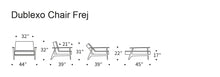 Load image into Gallery viewer, Innovation Living Dublexo Frej Lacqured Oak Sleeper Chair
