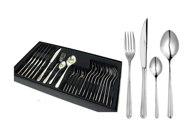 PIANO 24 Piece Stainless Steel Flatware Set