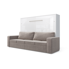 Load image into Gallery viewer, Horizontal Murphy bed INVENTO with a Sofa, European FULL XL