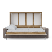 Load image into Gallery viewer, Horizontal Murphy bed INVENTO with a Sofa, European FULL XL