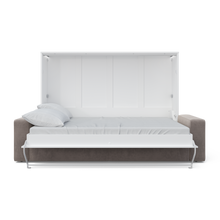 Load image into Gallery viewer, Horizontal Murphy bed INVENTO with a Sofa, European FULL XL