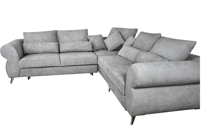 ROYAL Left facing Sleeper Sectional Sofa with storage