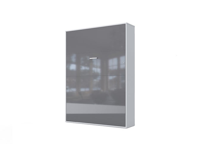 Vertical Murphy Bed Invento , European Full XL Size with mattress