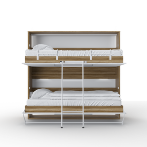 Murphy Bunk Bed OTIS European TWIN size with mattresses