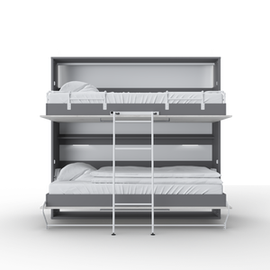 Murphy Bunk Bed OTIS European TWIN size with mattresses