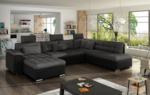 Load image into Gallery viewer, Sectional Sleeper Sofa LINDA with storage