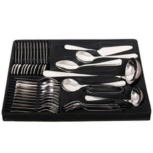 Load image into Gallery viewer, NAPLES Stainless Steel Flatware set in a case, 72 pcs