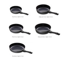 Load image into Gallery viewer, CONTRAST PRO Deep Non-Stick Frying Pan with Lid 7.9&quot;