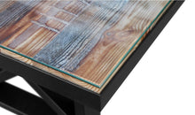 Load image into Gallery viewer, KANTO-T Glass top Solid Wood Dining Table