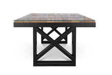 Load image into Gallery viewer, KANTO-T Glass top Solid Wood Dining Table