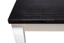 Load image into Gallery viewer, FINEZJA Black and White square Wood Coffee Table