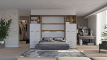 Load image into Gallery viewer, Vertical Murphy Bed Invento. European Queen + 2 cabinets