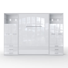 Load image into Gallery viewer, Vertical Murphy Bed Invento. European Queen + 2 cabinets