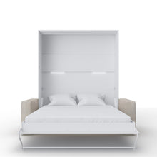 Load image into Gallery viewer, Invento European Queen size Vertical Murphy Bed with a Sofa