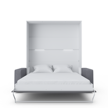 Load image into Gallery viewer, Invento European Queen Vertical Murphy Bed with Sofa