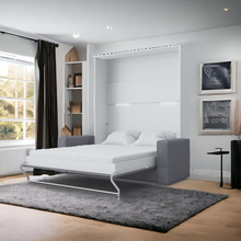 Load image into Gallery viewer, Invento European Queen Vertical Murphy Bed with Sofa