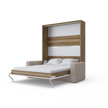 Load image into Gallery viewer, Invento Queen size Vertical Murphy Bed with Sofa