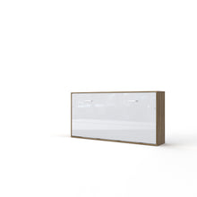 Load image into Gallery viewer, Horizontal Murphy Bed INVENTO , European Twin Size with mattress
