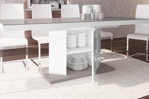 Dining Table AMIGO with storage for up to 10 people