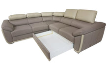 Load image into Gallery viewer, Right facing Sleeper Sectional Sofa CADIZ with storage