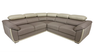 Left facing Sleeper Sectional Sofa with Bedding storage, CADIZ