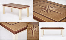 Load image into Gallery viewer, WIND ROSE Wood Dining Table