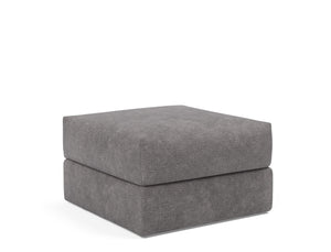 Innovation Living Cornila Ottoman Cornila Ottoman 538 Melange Light Grey