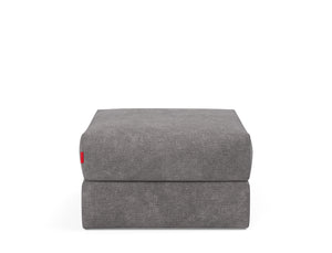 Innovation Living Cornila Ottoman Cornila Ottoman 538 Melange Light Grey