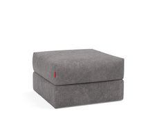 Load image into Gallery viewer, Innovation Living Cornila Ottoman Cornila Ottoman 538 Melange Light Grey