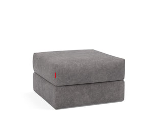 Innovation Living Cornila Ottoman Cornila Ottoman 538 Melange Light Grey