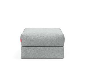 Innovation Living Cornila Ottoman Cornila Ottoman 538 Melange Light Grey