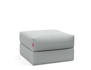 Innovation Living Cornila Ottoman Cornila Ottoman 538 Melange Light Grey