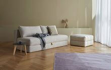 Load image into Gallery viewer, Innovation Living Cornila Ottoman Cornila Ottoman 538 Melange Light Grey