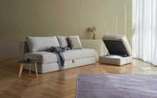 Load image into Gallery viewer, Innovation Living Cornila Ottoman Cornila Ottoman 538 Melange Light Grey