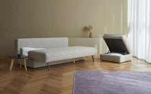 Load image into Gallery viewer, Innovation Living Cornila Ottoman Cornila Ottoman 538 Melange Light Grey